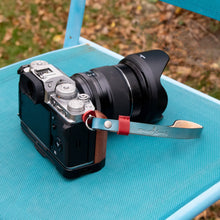 Load image into Gallery viewer, Patriot Leather Camera Wrist Strap - Due North Leather Goods