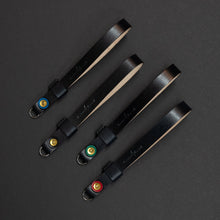 Load image into Gallery viewer, Bond Nero Leather Wrist Strap - Due North Leather Goods