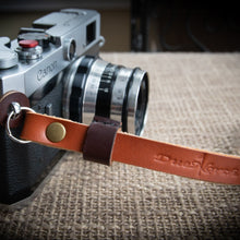 Load image into Gallery viewer, Classic Leather Wrist Strap - Due North Leather Goods
