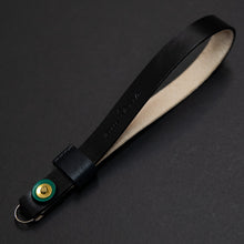 Load image into Gallery viewer, Bond Nero Leather Wrist Strap - Due North Leather Goods