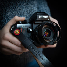 Load image into Gallery viewer, Bond Nero Leather Wrist Strap - Due North Leather Goods