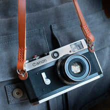 Load image into Gallery viewer, Racer Series Leather Neck Strap - Due North Leather Goods