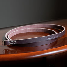 Load image into Gallery viewer, Racer Series Leather Neck Strap - Due North Leather Goods