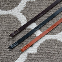 Load image into Gallery viewer, Racer Series Leather Neck Strap - Due North Leather Goods