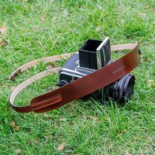 Load image into Gallery viewer, Newport Leather Camera Neck Strap for Hasselblad 500 series - Due North Leather Goods
