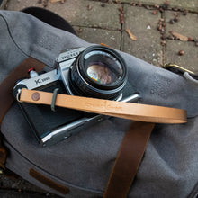 Load image into Gallery viewer, Bowman Series Leather Wrist Strap - Due North Leather Goods
