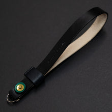 Load image into Gallery viewer, Bond Nero Leather Wrist Strap - Due North Leather Goods
