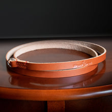 Load image into Gallery viewer, Racer Series Leather Neck Strap - Due North Leather Goods
